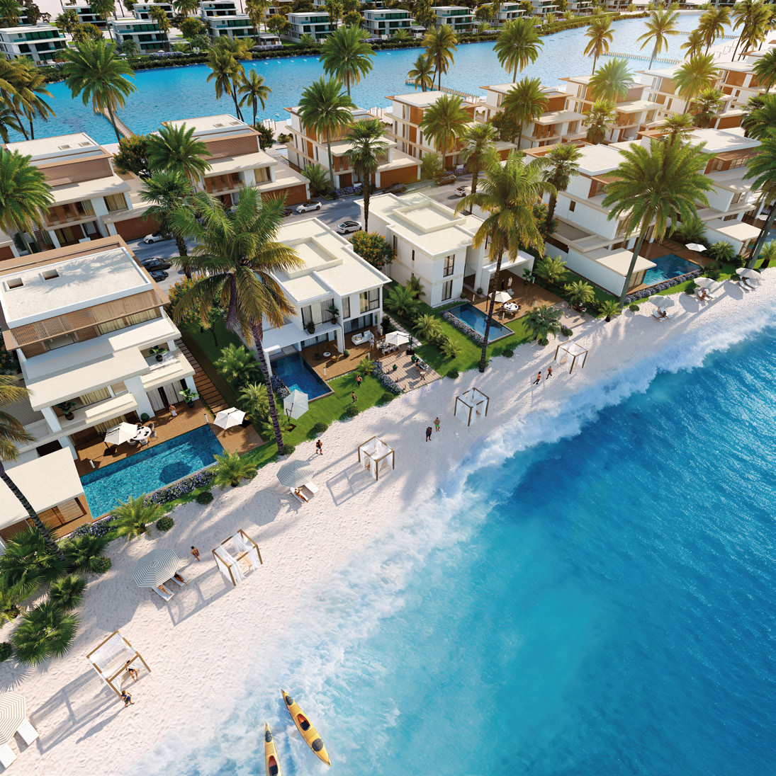 Teleférico y complejo residencial Azizi Venice